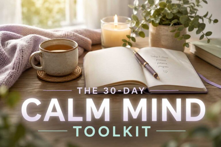 30 day calm mind toolkit